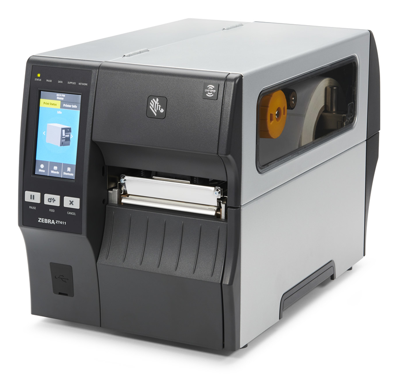Zebra Impresora Industrial Térmica ZT411 4", 203 DPI, No Requiere Tinta, USB, Serial, Ethernet, Bluetooth, Pantalla Táctil LCD Color, 1 Año de Garantía, Transferencia Térmica Zebra Impresora Industrial Térmica ZT411 4", 203 DPI, No Requiere Tinta, USB, Serial, Ethernet, Bluetooth, Pantalla Táctil LCD Color, 1 Año de Garantía, Transferencia Térmica