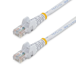 StarTech.com Cable de Red de 5m Blanco Cat5e Ethernet RJ45 sin Enganches StarTech.com Cable de Red de 5m Blanco Cat5e Ethernet RJ45 sin Enganches