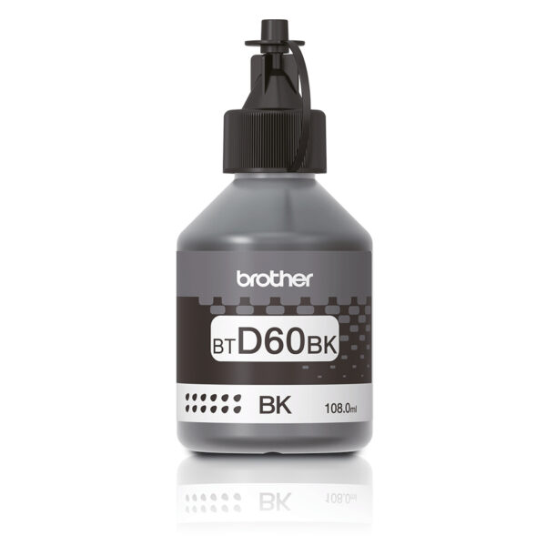 Brother BTD60BK cartucho de tinta Original Extra (Súper) alto rendimiento Negro Brother BTD60BK cartucho de tinta Original Extra (Súper) alto rendimiento Negro
