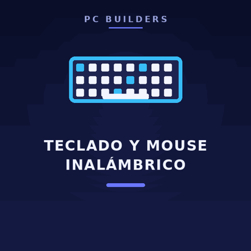 TECLADO/MOUSE INALAMBRICO MK250 NEGRO