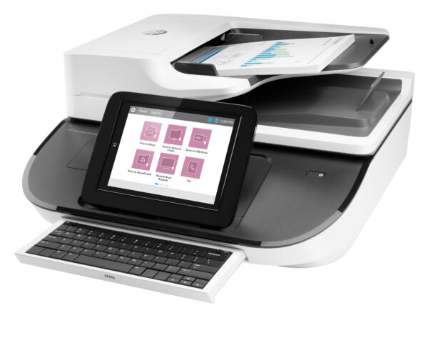 HP Digital Sender Flow 8500 fn2 Escáner de cama plana