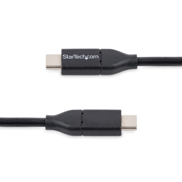 StarTech.com Cable de 0,5m USB-C de Carga - para Carga y Sincronización - PD de 60W y 3A - Cable USB 2.0 USB Tipo C de Carga para Portátil StarTech.com Cable de 0,5m USB-C de Carga - para Carga y Sincronización - PD de 60W y 3A - Cable USB 2.0 USB Tipo C de Carga para Portátil