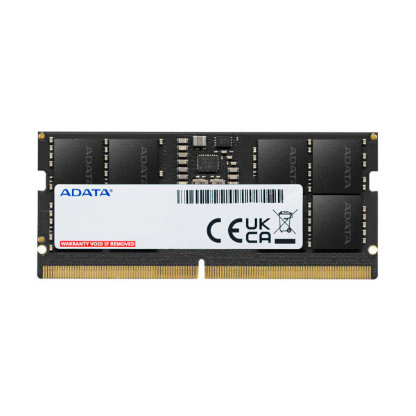 ADATA AD5S56008G-S módulo de memoria 8 GB 1 x 8 GB DDR5 262-pin SO-DIMM ADATA AD5S56008G-S módulo de memoria 8 GB 1 x 8 GB DDR5 262-pin SO-DIMM
