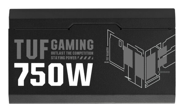 ASUS TUF Gaming TUF-GAMING-750G unidad de fuente de alimentación 750 W 20+4 pin ATX ATX Negro