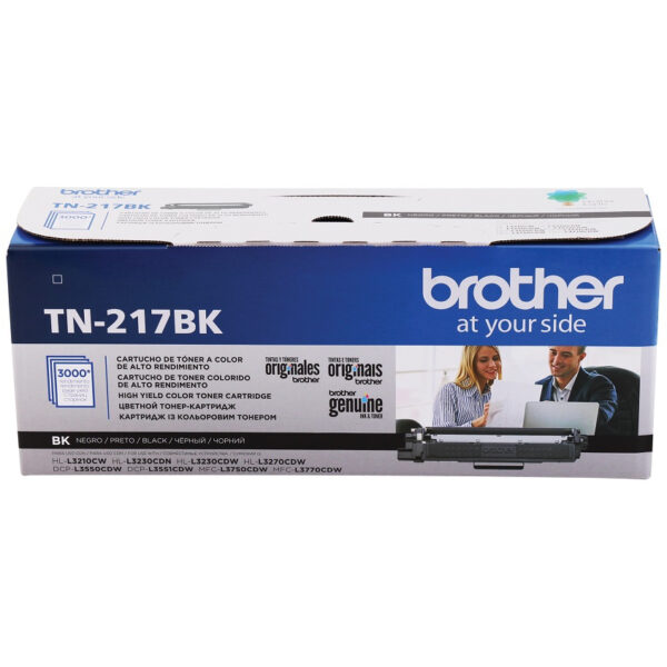 Brother TN-217BK cartucho de tóner 1 pieza(s) Original Negro Brother TN-217BK cartucho de tóner 1 pieza(s) Original Negro
