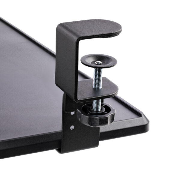 StarTech.com Bandeja Deslizante de Teclado para Debajo del Escritorio, Soporte de Mordaza, 2kg, Bandeja para Teclado, Soporte para Ratón, Ajuste de Altura (100, 120, or 140mm) StarTech.com Bandeja Deslizante de Teclado para Debajo del Escritorio, Soporte de Mordaza, 2kg, Bandeja para Teclado, Soporte para Ratón, Ajuste de Altura (100, 120, or 140mm)