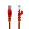 StarTech.com Cable de Red de 0,5m Rojo Cat5e Ethernet RJ45 sin Enganches StarTech.com Cable de Red de 0,5m Rojo Cat5e Ethernet RJ45 sin Enganches