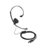 Kensington Auriculares mono USB-A clásicos con micrófono y control de volumen Kensington Auriculares mono USB-A clásicos con micrófono y control de volumen