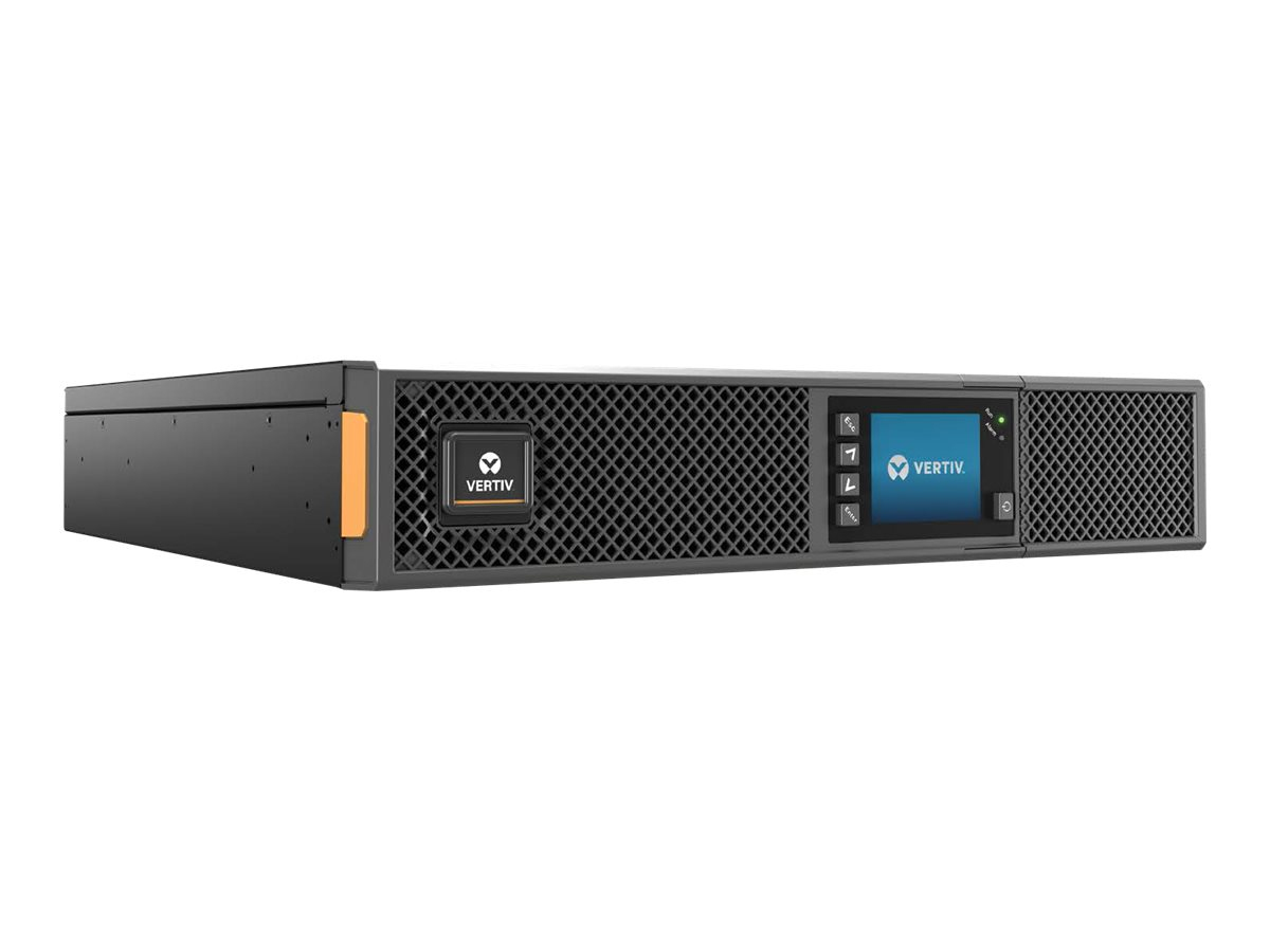 Vertiv Liebert SAI GXT5 - 2000 VA/2000 W 230 V | Rack/torre online con garantía de 3 años y kit de montaje fijo en rack (GXT5-2000IRT2UXL)