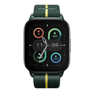 Motorola moto watch fit 4,83 cm (1.9") OLED 44.5 mm Digital Pantalla táctil Verde, Gris GPS (satélite)