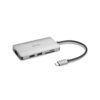 Kensington Replicador de puertos de vídeo triple sin Drivers SD4840P USB-C de 10 Gbps y con PD de 85 W