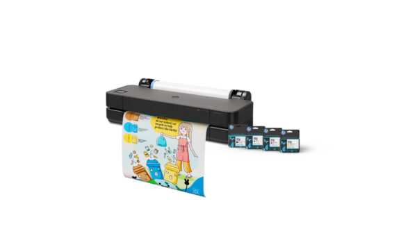 HP Designjet Impresora T250 de 24 pulgadas; edición 2025 HP Designjet Impresora T250 de 24 pulgadas; edición 2025