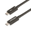 StarTech.com Cable de 1m Thunderbolt 4 - 40Gbps - PD 100W - Vídeo 4K/8K - Cable Thunderbolt 4 con Certificación Intel - Compatible con USB4/Thunderbolt 3/USB 3.2/USB Tipo C/DisplayPort StarTech.com Cable de 1m Thunderbolt 4 - 40Gbps - PD 100W - Vídeo 4K/8K - Cable Thunderbolt 4 con Certificación Intel - Compatible con USB4/Thunderbolt 3/USB 3.2/USB Tipo C/DisplayPort