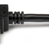 StarTech.com Cable Adaptador USB 2m para Impresora Acodado - 1x USB A Macho - 1x USB B Macho en Ángulo Derecho