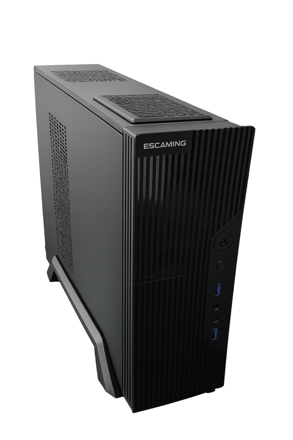 Esgaming Gabinete Slim 103E Fuente 750W Integrada