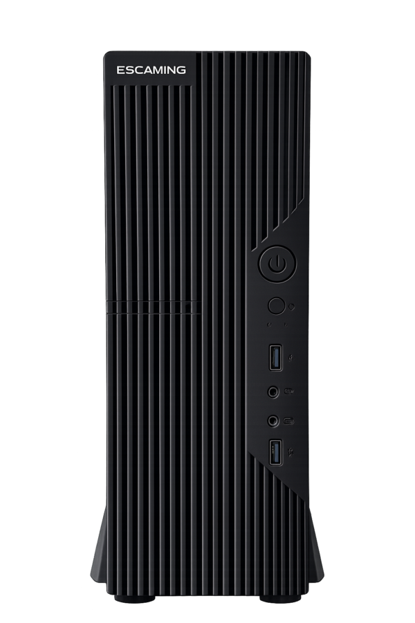 Esgaming Gabinete Slim 103E Fuente 750W Integrada