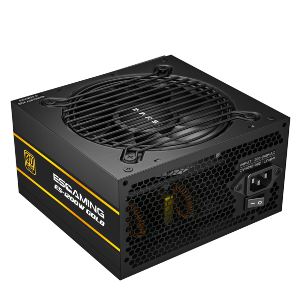 esgaming-1200wg-2 Esgaming Fuente Poder 1200W 80 PLUS Gold Modular ES-1200W Gold