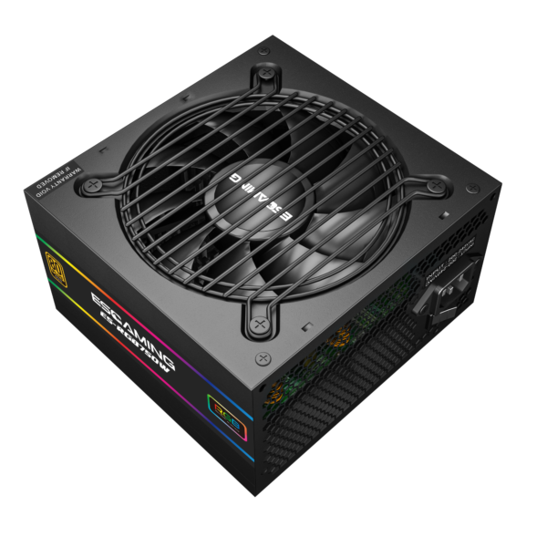 Esgaming Fuente Poder 750W 80 PLUS Gold ES-RGB750WG