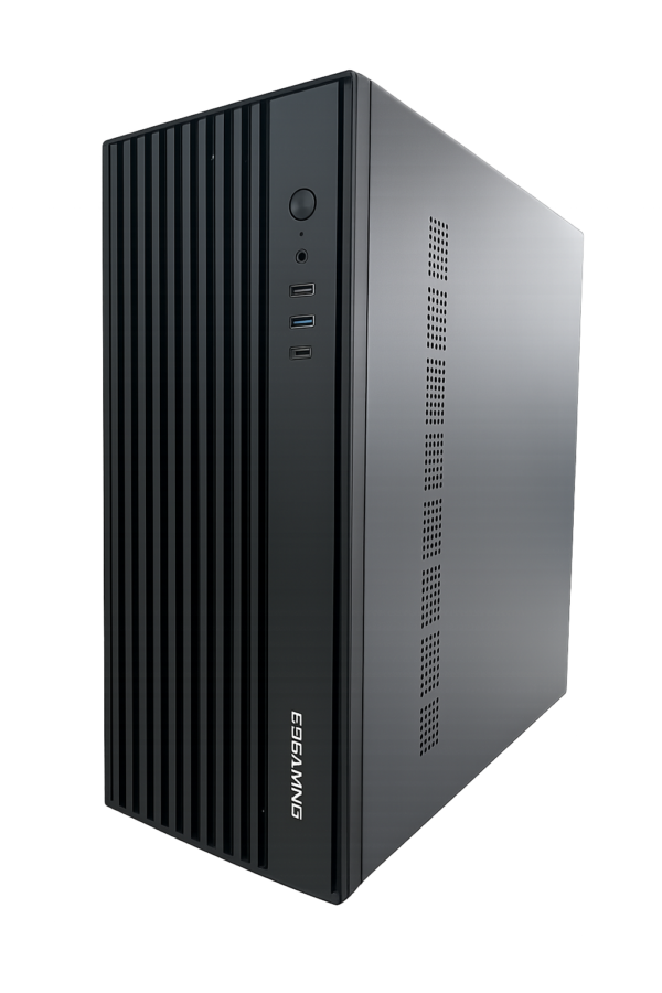 Esgaming Gabinete ATX AX12 Fuente 750W Integrada