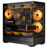 Esgaming Gabinete Gamer BK01 6 Fan ARGB