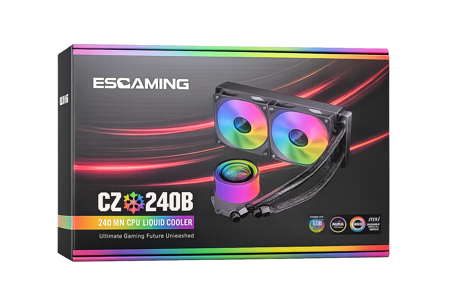 Esgaming Water Cooler 240MM ARGB CZ-240 Black