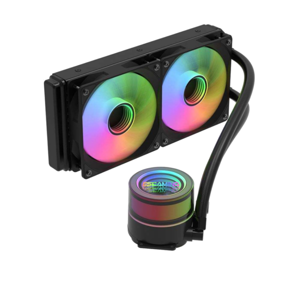 Esgaming Water Cooler 240MM ARGB CZ-240 Black