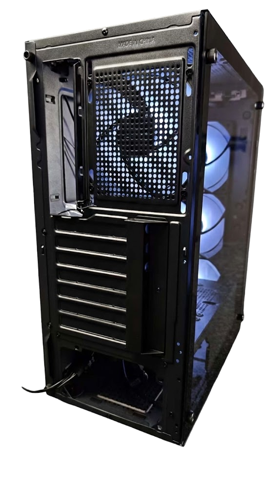Esgaming Gabinete Gamer F05T-BK 4 Fan ARGB