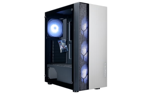 Esgaming Gabinete Gamer F05T-BK 4 Fan ARGB
