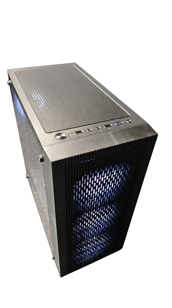 Esgaming Gabinete Gamer F22-BK 4 Fan ARGB