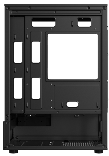 Esgaming Gabinete Gamer H60-BK 5 Fan ARGB