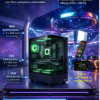 Esgaming Gabinete Gamer H60-BK 5 Fan ARGB