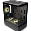 Esgaming Gabinete Gamer H60-BK 5 Fan ARGB