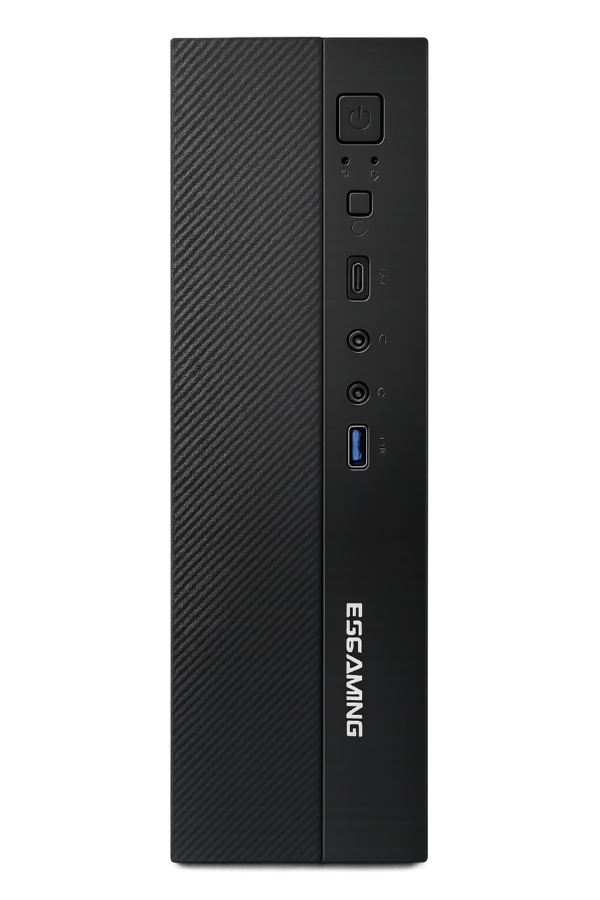Esgaming Gabinete Slim J01 Fuente 650W Integrada