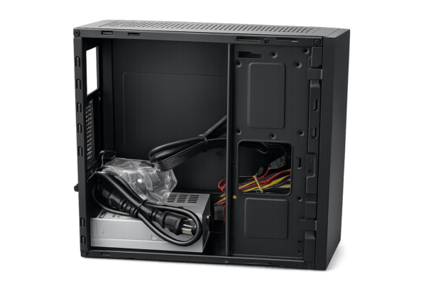 Esgaming Gabinete Slim J01 Fuente 650W Integrada
