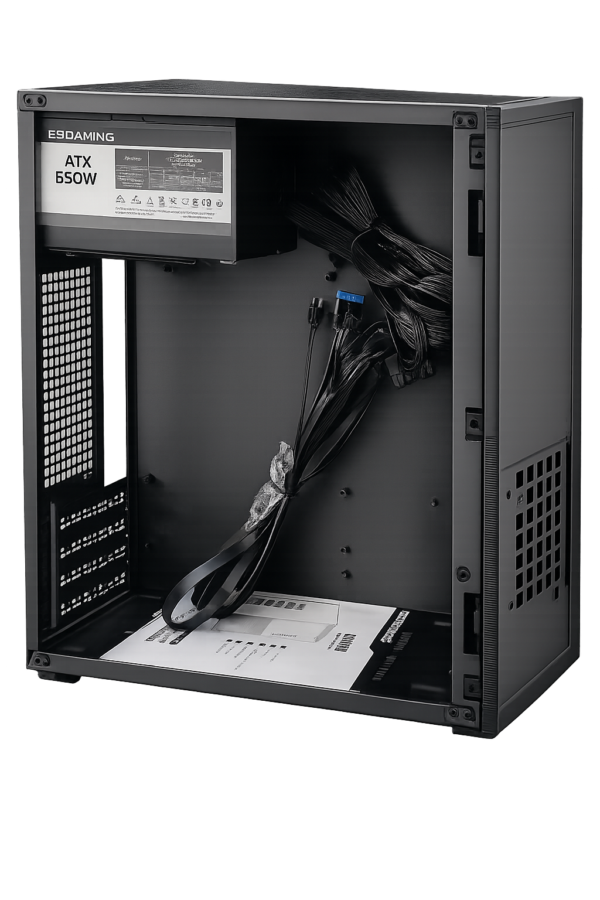 Esgaming Gabinete Mini ATX NB20 Fuente 650W Integrada