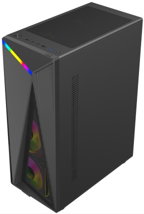 Esgaming Gabinete Gamer U09 4 Fan ARGB