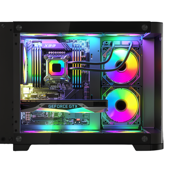 Esgaming Gabinete Gamer Viper 5 Fan ARGB