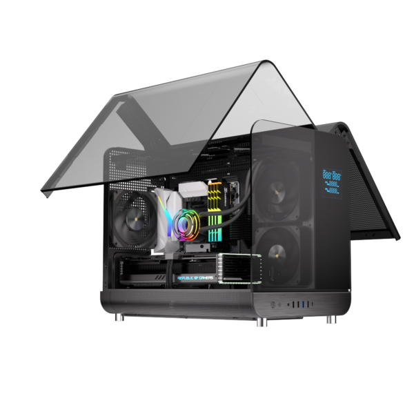Esgaming Gabinete Gamer Xph 9 Fan ARGB