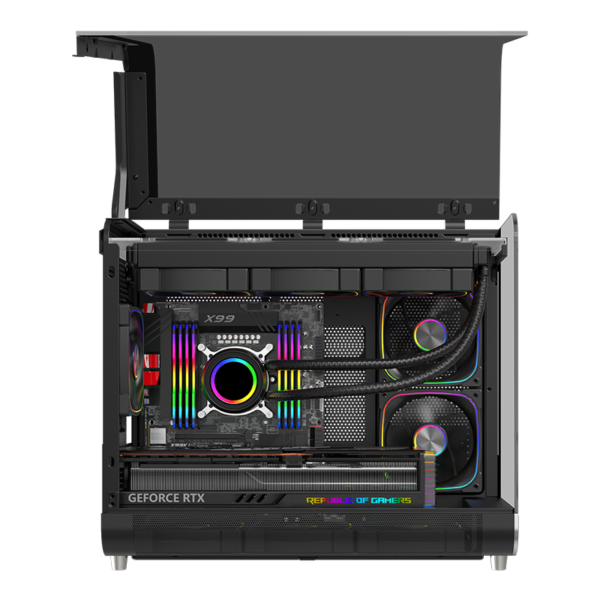 Esgaming Gabinete Gamer Xph 9 Fan ARGB