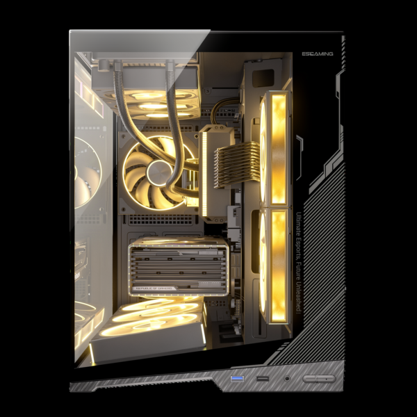 Esgaming Gabinete Gamer Zero 6 Fan ARGB