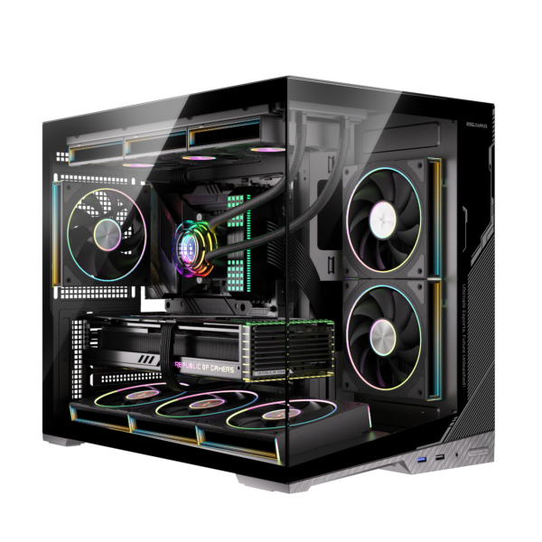Esgaming Gabinete Gamer Zero 6 Fan ARGB