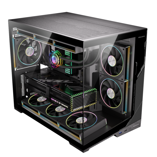 Esgaming Gabinete Gamer Zero 6 Fan ARGB