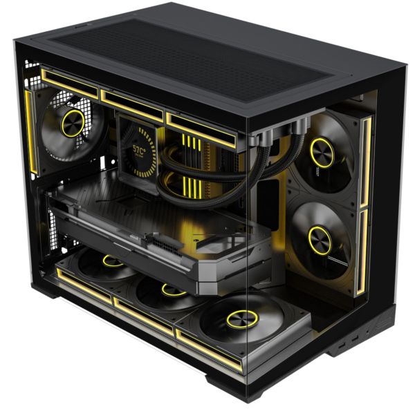 Esgaming Gabinete Gamer Zero 6 Fan ARGB