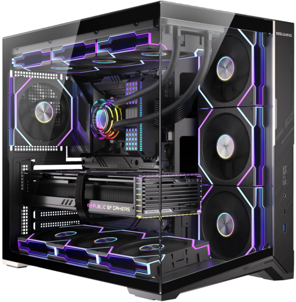 Esgaming Gabinete Gamer Zero Max 7 Fan ARGB