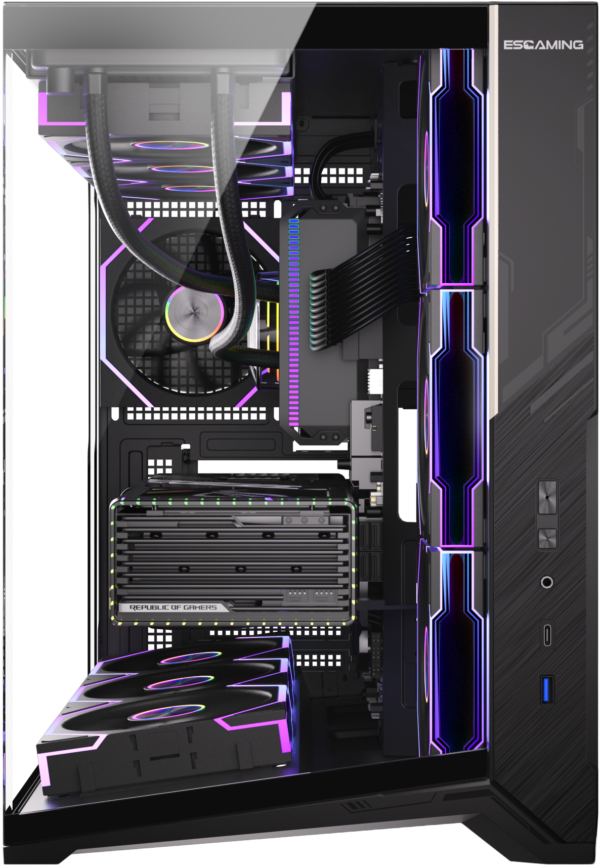 Esgaming Gabinete Gamer Zero Max 7 Fan ARGB