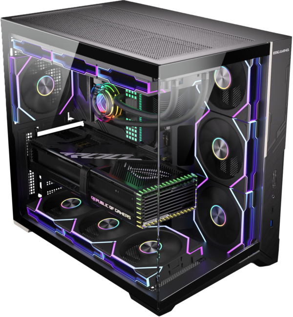 Esgaming Gabinete Gamer Zero Max 7 Fan ARGB