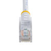 StarTech.com Cable de Red de 0,5m Blanco Cat5e Ethernet RJ45 sin Enganches StarTech.com Cable de Red de 0,5m Blanco Cat5e Ethernet RJ45 sin Enganches