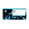 HP Cartucho de tinta DesignJet 728 cian de 300 ml HP Cartucho de tinta DesignJet 728 cian de 300 ml