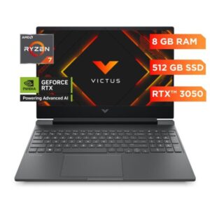 Notebook HP Ryzen 7 7445H 8GB 512GB SSD 15.6″ W11 Home (FB3018LA)
