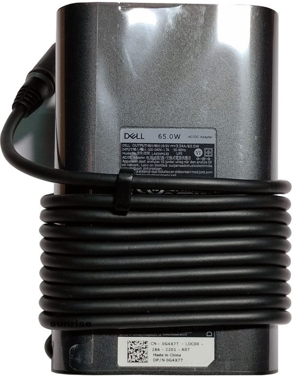 CARGADOR DELL LA55NM130 19.5V X 3.34A / CONECTOR 4.5*3.0 65W